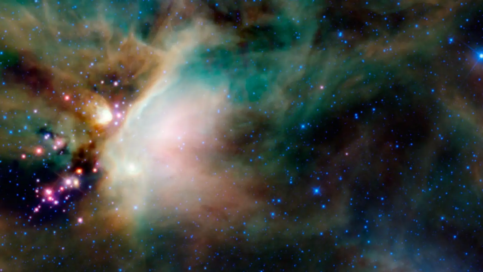 Nuage de Rho Ophiuchi (WISE)